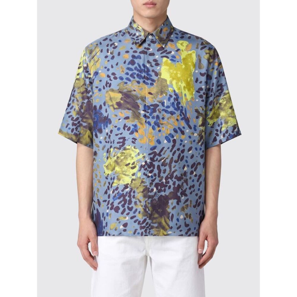 Fendi Shirt Men Blue
